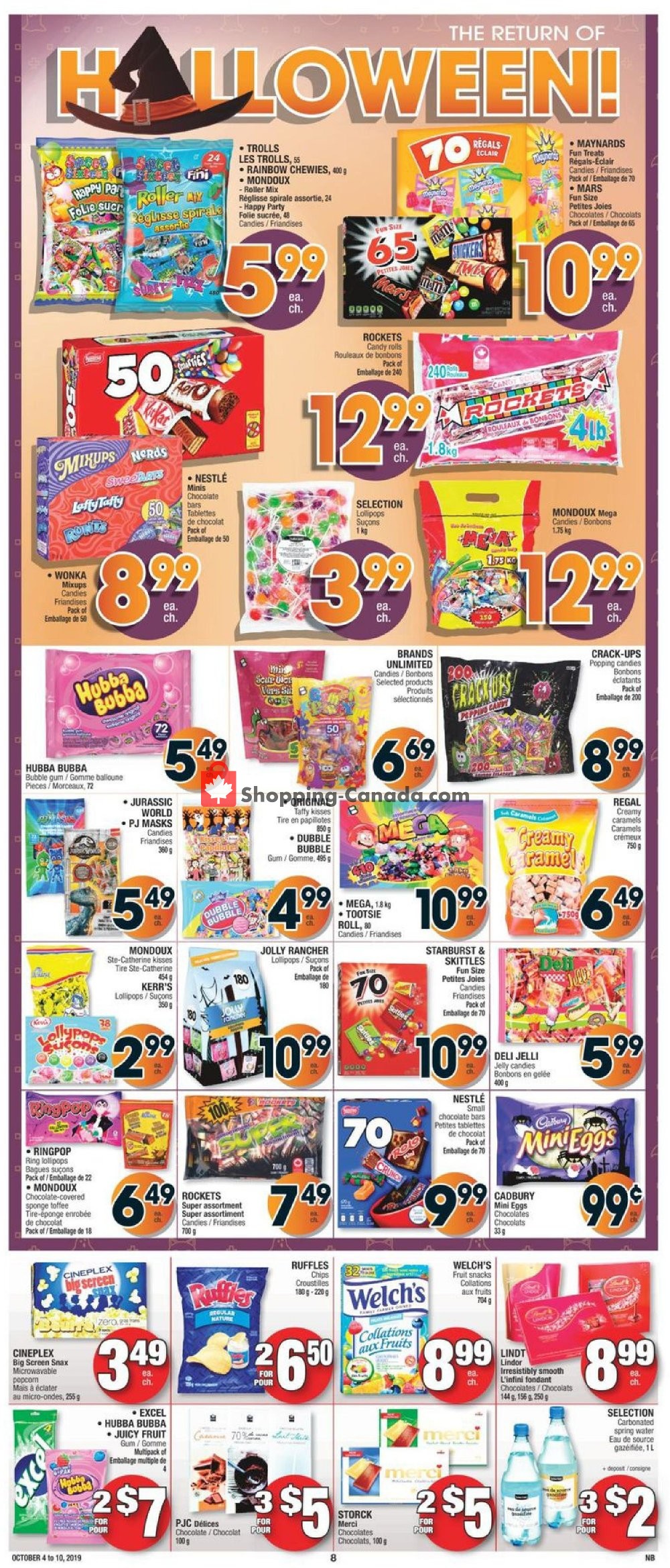 Jean Coutu Pharmacy flyer from Friday October 4, 2019 to Thursday October 10, 2019 - page 7