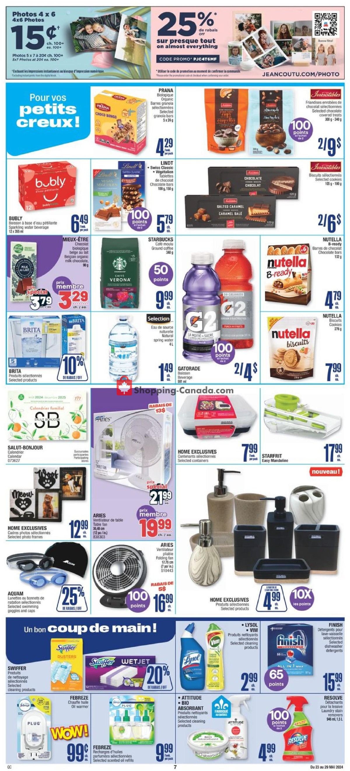 Jean Coutu Pharmacy flyer from Thursday May 23, 2024 to Wednesday May 29, 2024 - page 12