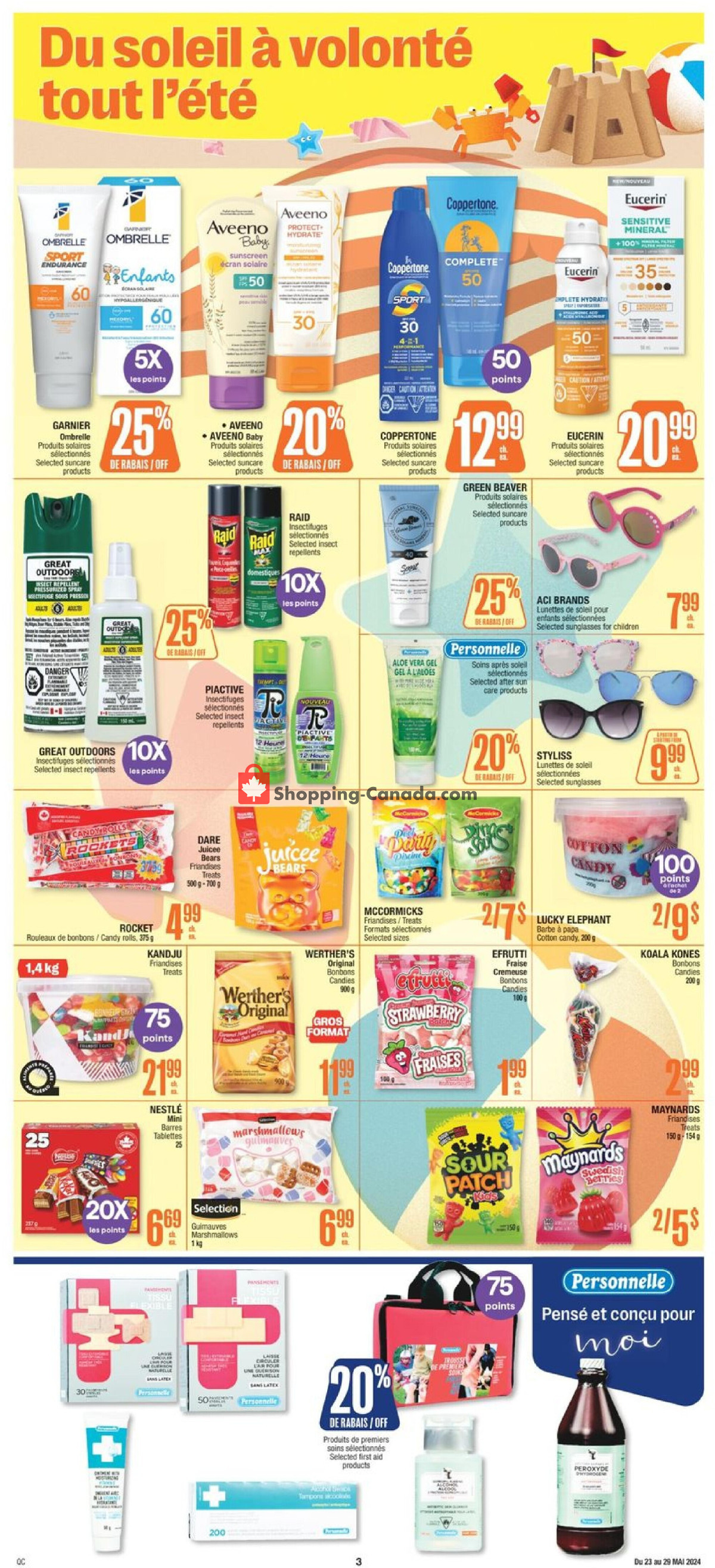 Jean Coutu Pharmacy flyer from Thursday May 23, 2024 to Wednesday May 29, 2024 - page 6