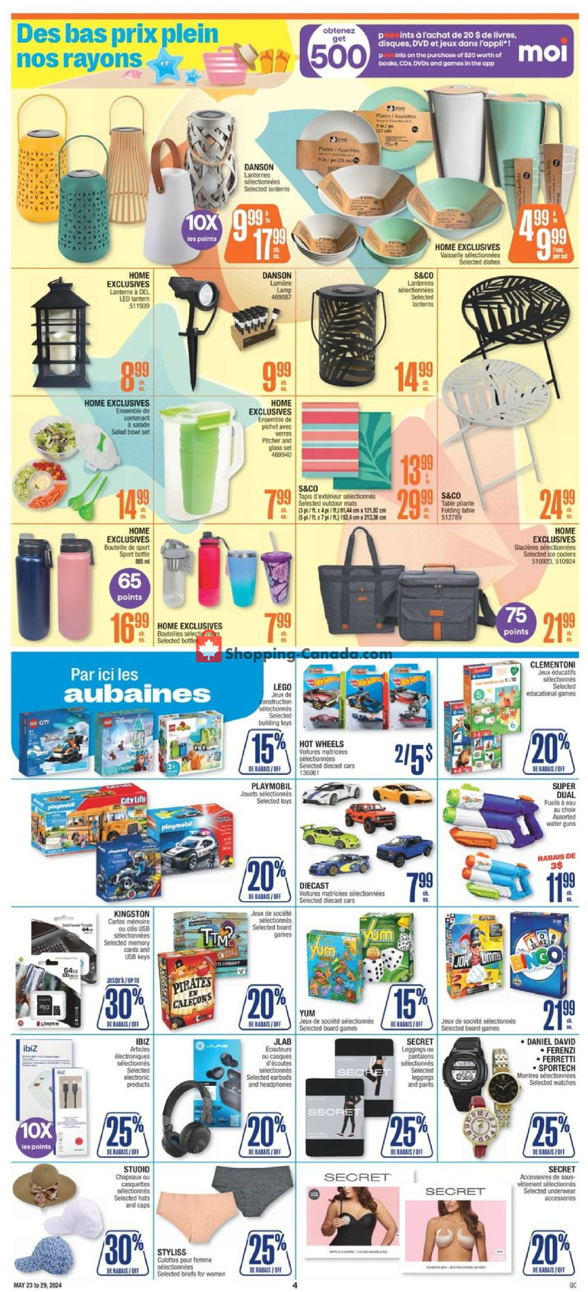 Jean Coutu Pharmacy flyer from Thursday May 23, 2024 to Wednesday May 29, 2024 - page 7