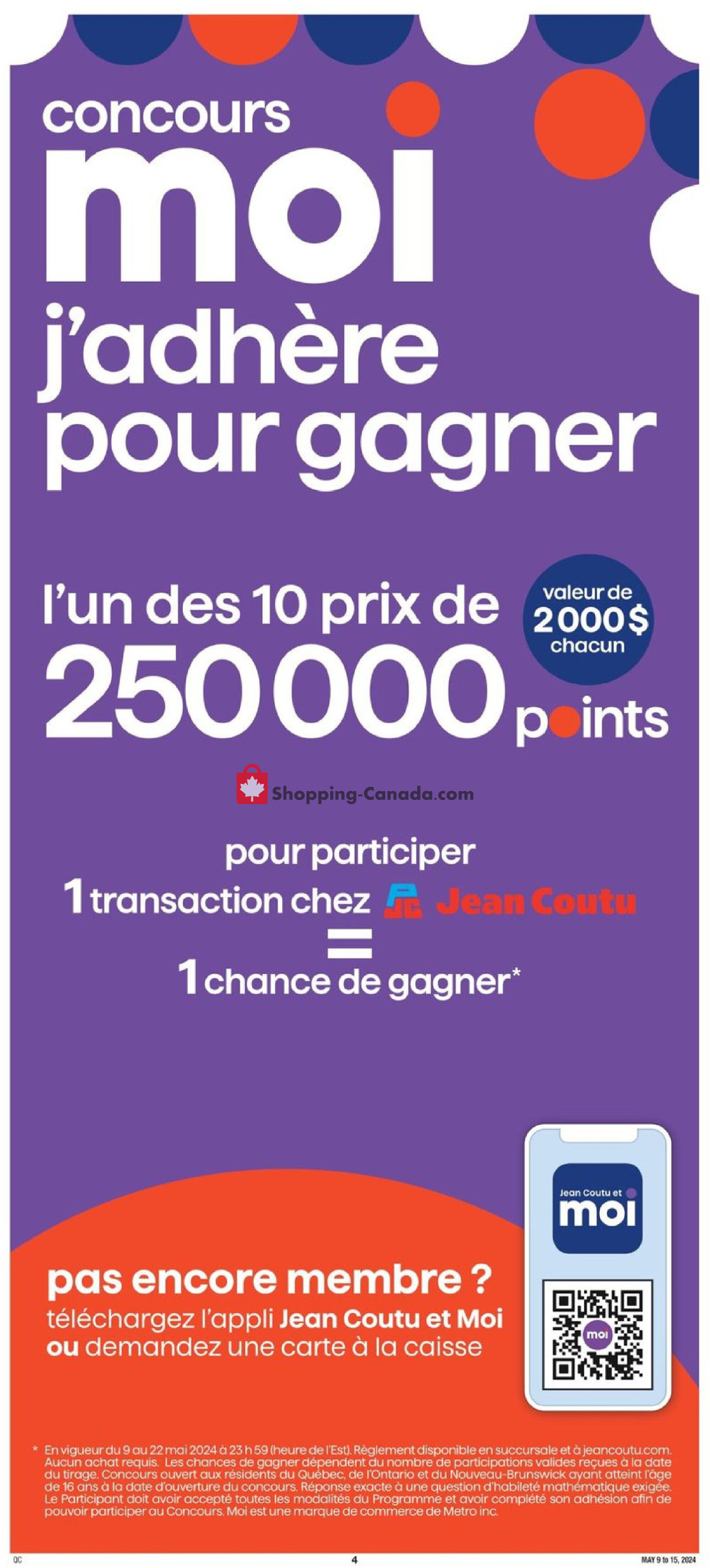 Jean Coutu Pharmacy flyer from Thursday May 9, 2024 to Wednesday May 15, 2024 - page 3