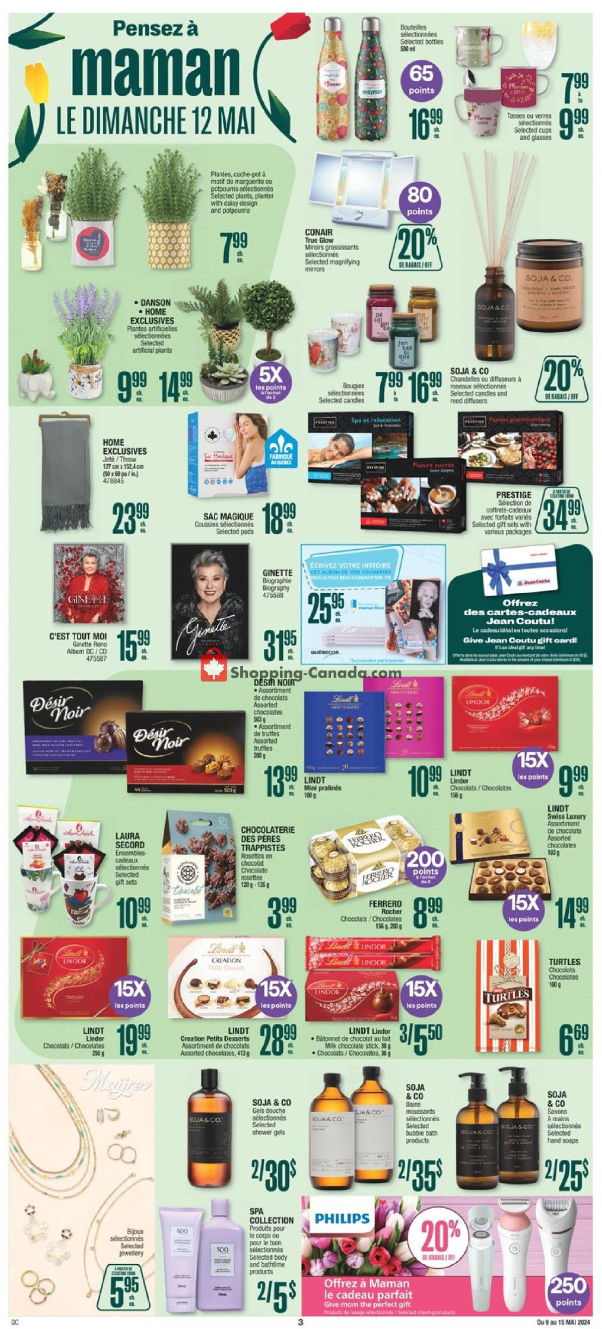 Jean Coutu Pharmacy flyer from Thursday May 9, 2024 to Wednesday May 15, 2024 - page 6