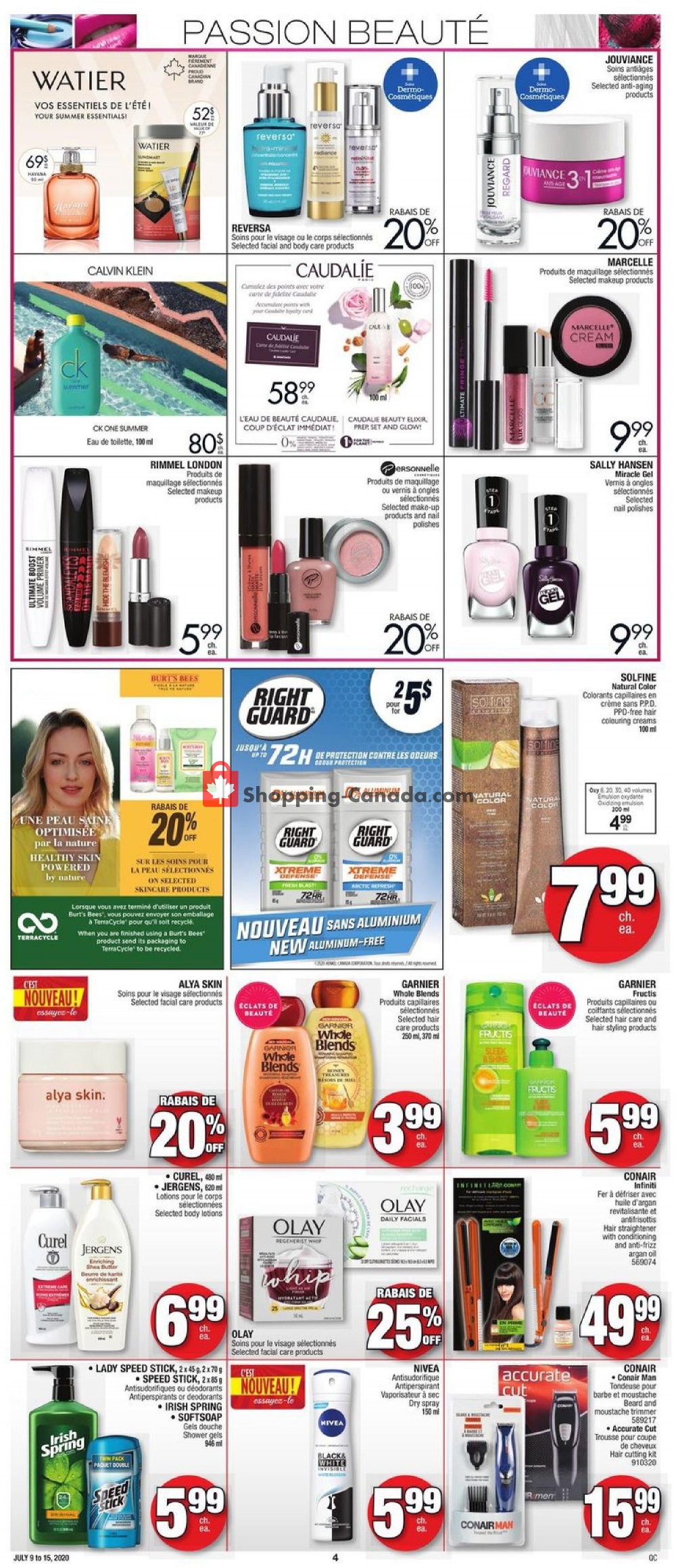 Jean Coutu Pharmacy flyer from Thursday July 9, 2020 to Wednesday July 15, 2020 - page 3