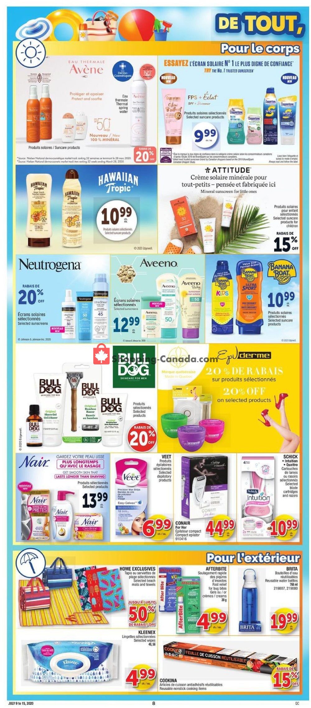 Jean Coutu Pharmacy flyer from Thursday July 9, 2020 to Wednesday July 15, 2020 - page 6