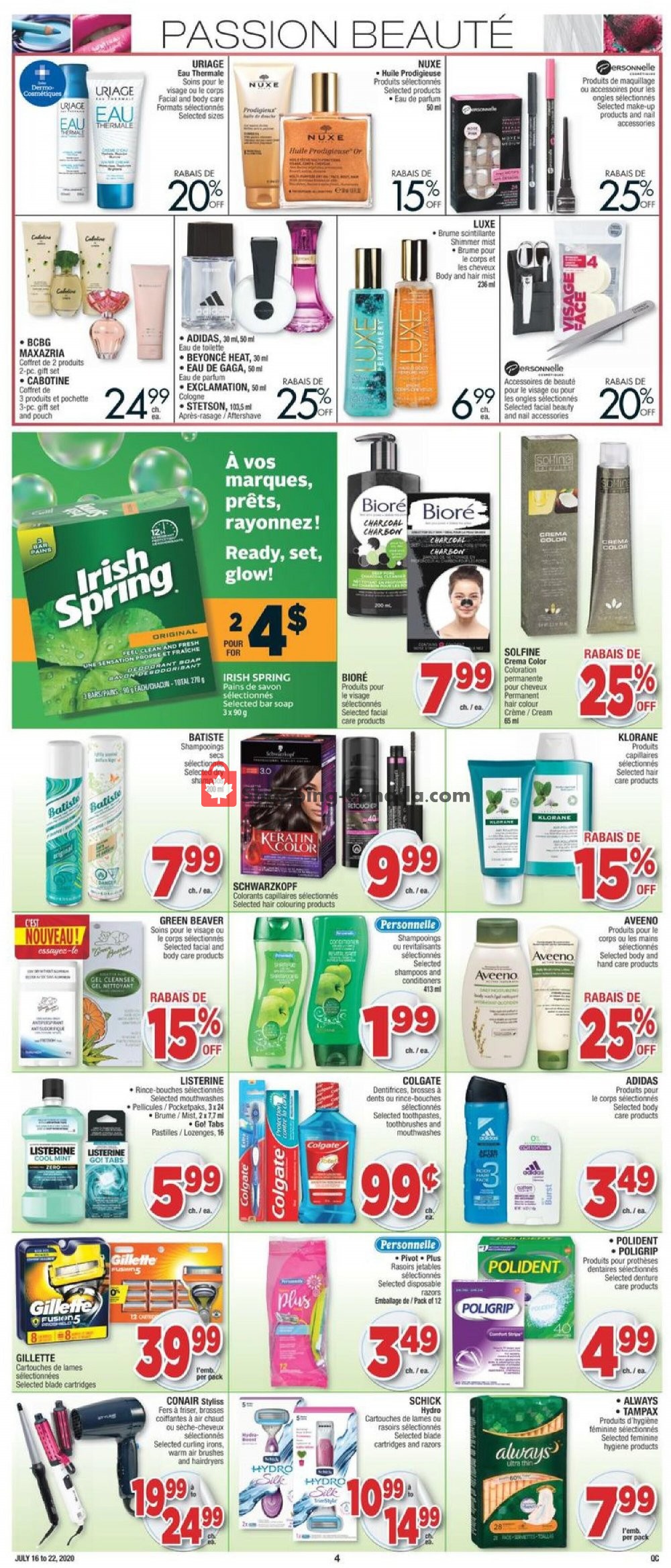 Jean Coutu Pharmacy flyer from Thursday July 16, 2020 to Wednesday July 22, 2020 - page 3