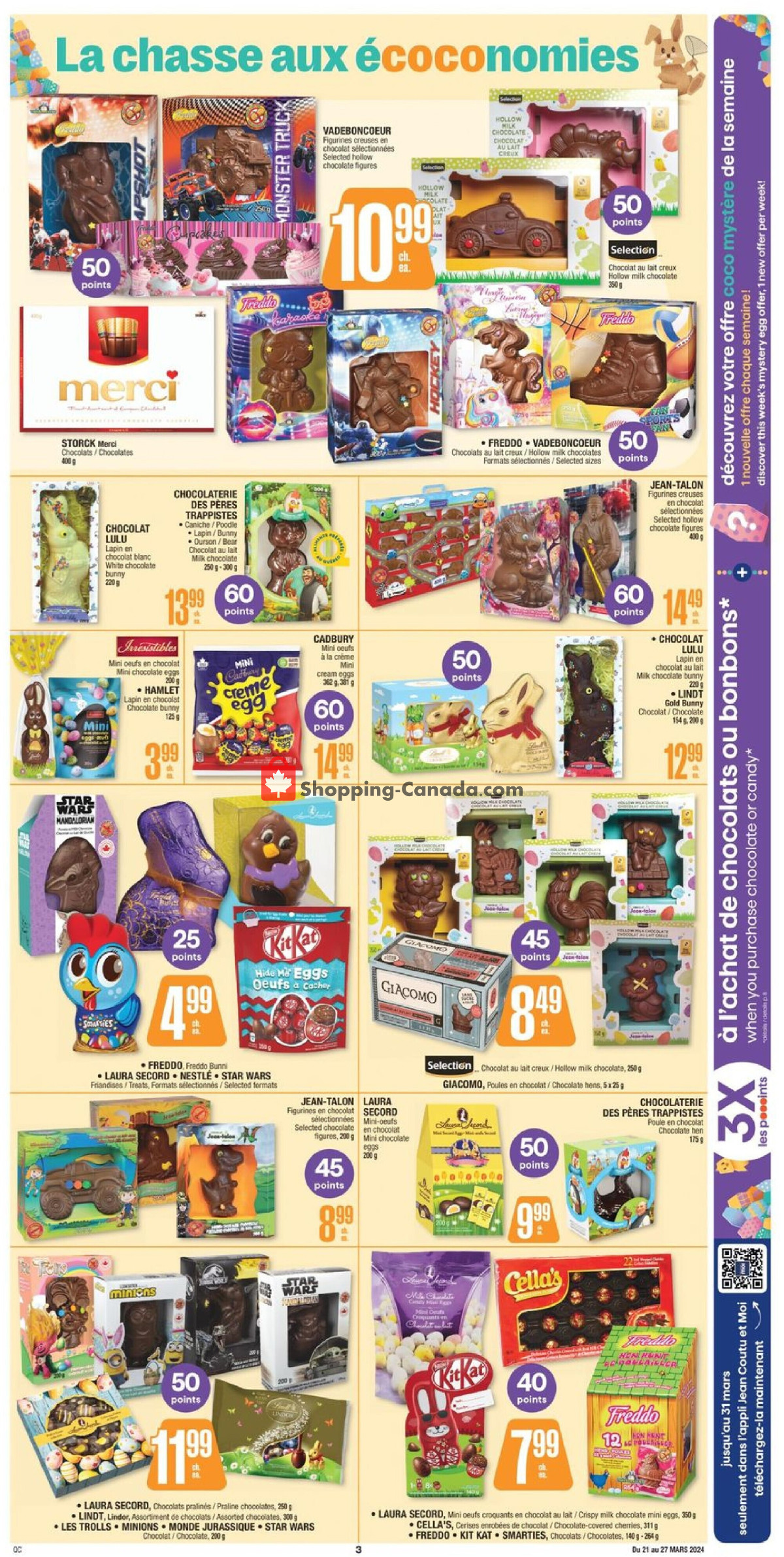Jean Coutu Pharmacy flyer from Thursday March 21, 2024 to Wednesday March 27, 2024 - page 4