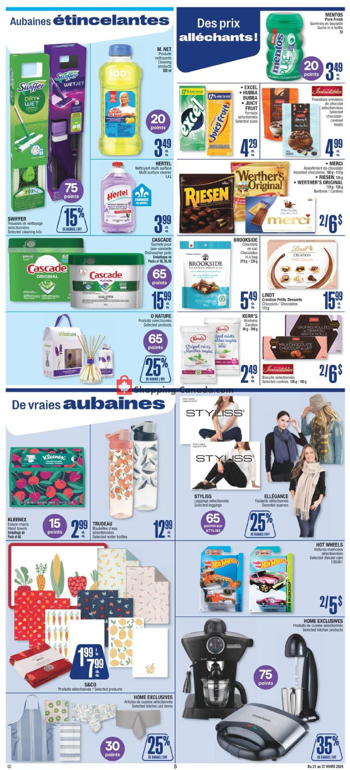 Jean Coutu Pharmacy flyer from Thursday March 21, 2024 to Wednesday March 27, 2024 - page 6