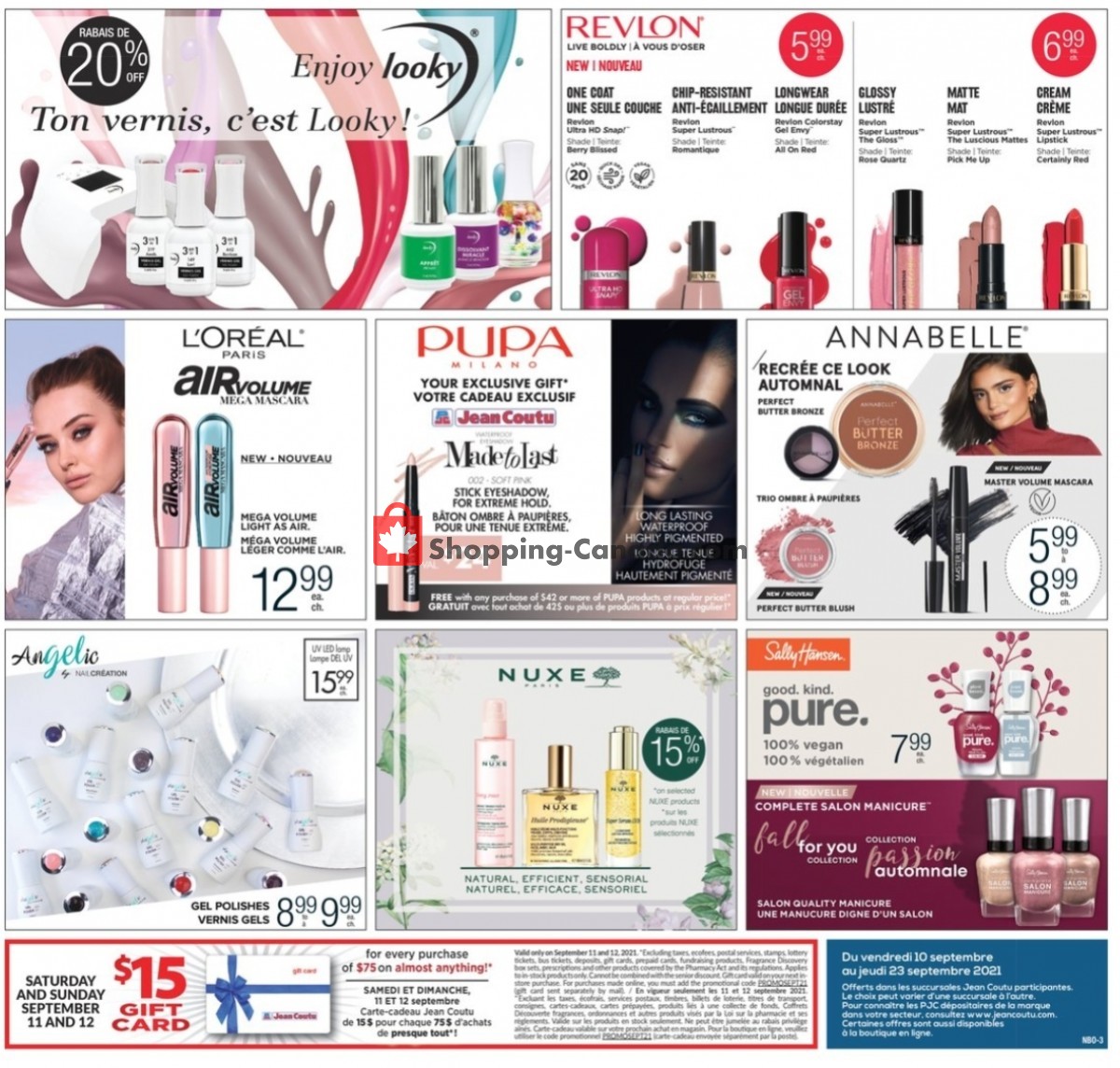 Jean Coutu Pharmacy flyer from Friday September 10, 2021 to Thursday September 23, 2021 - page 3