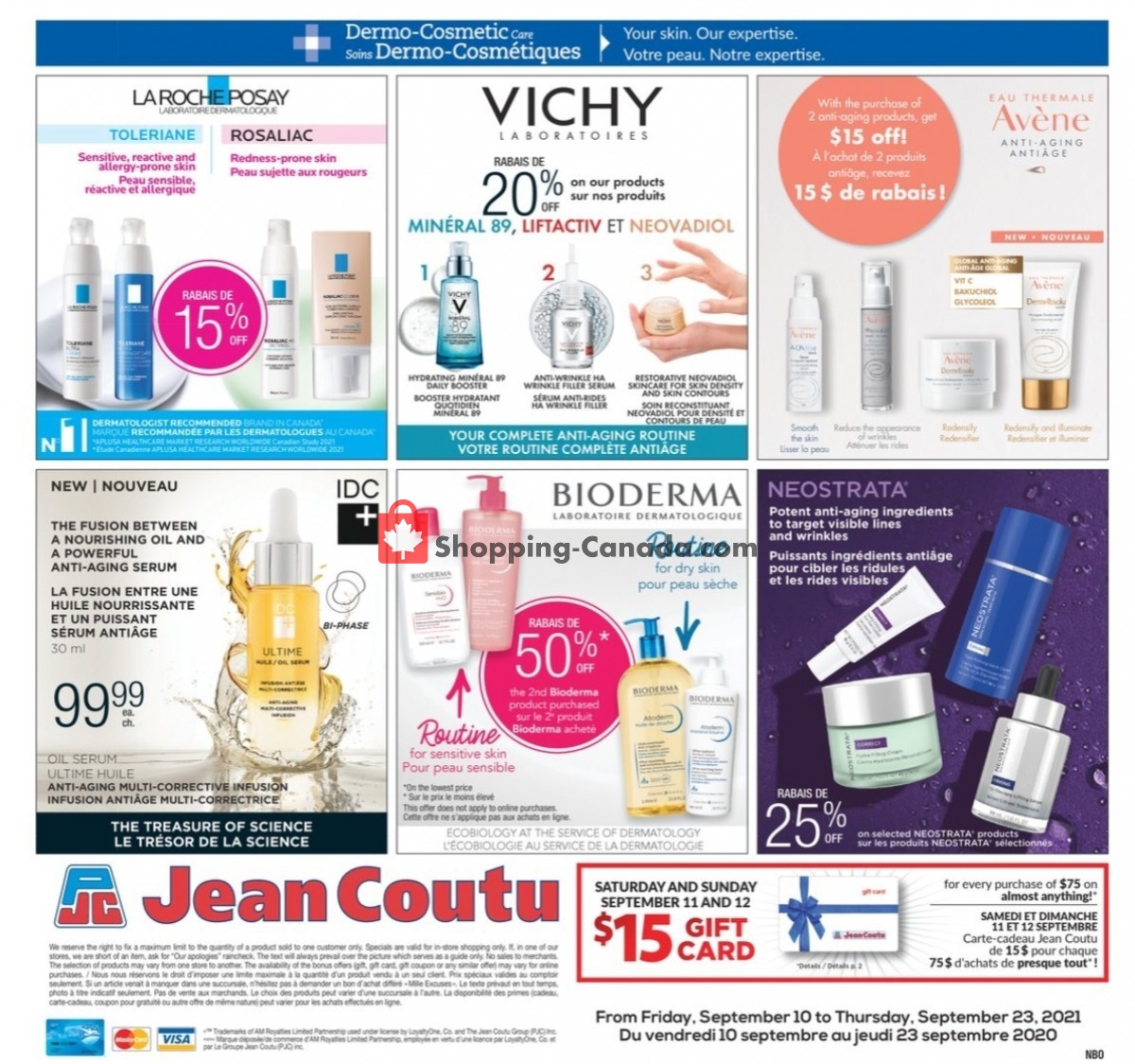 Jean Coutu Pharmacy flyer from Friday September 10, 2021 to Thursday September 23, 2021 - page 4