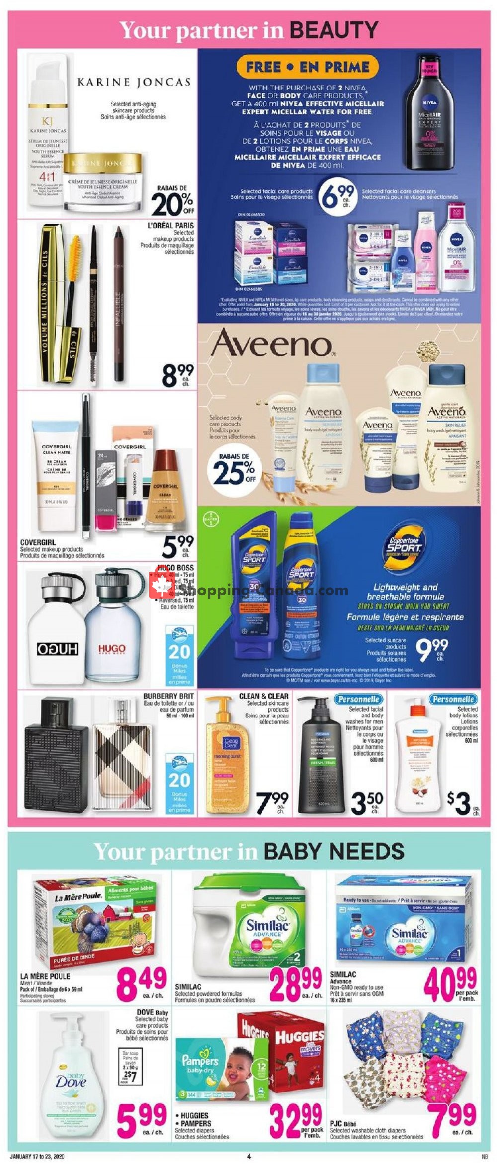 Jean Coutu Pharmacy flyer from Friday January 17, 2020 to Thursday January 23, 2020 - page 3