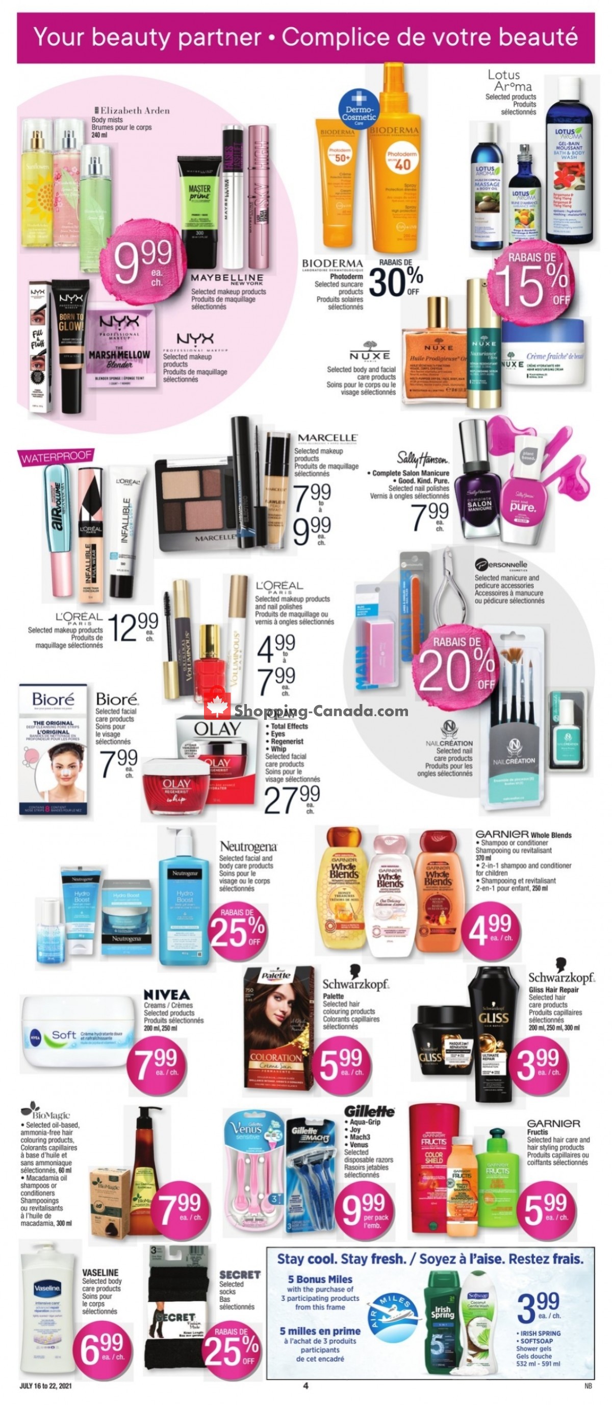 Jean Coutu Pharmacy flyer from Friday July 16, 2021 to Thursday July 22, 2021 - page 3