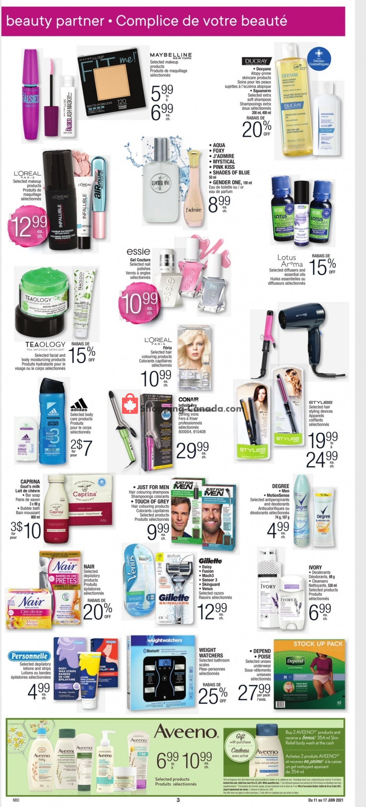 Jean Coutu Pharmacy flyer from Friday June 11, 2021 to Thursday June 17, 2021 - page 3