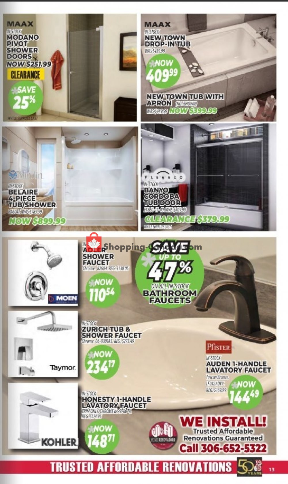 J&H Builder's Warehouse flyer from Wednesday September 4, 2019 to Tuesday October 1, 2019 - page 13
