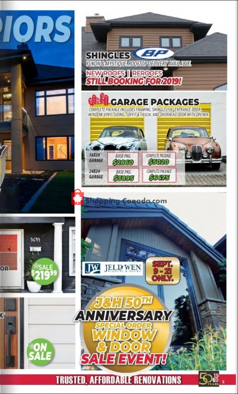 J&H Builder's Warehouse flyer from Wednesday September 4, 2019 to Tuesday October 1, 2019 - page 5