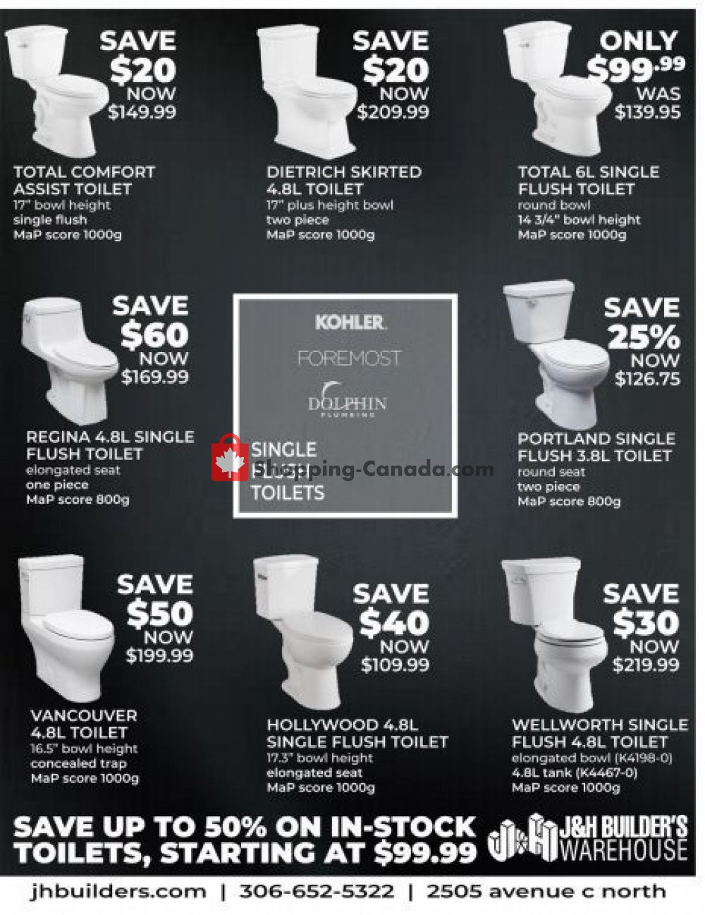 J&H Builder's Warehouse flyer from Friday December 21, 2018 to Tuesday January 8, 2019 - page 3