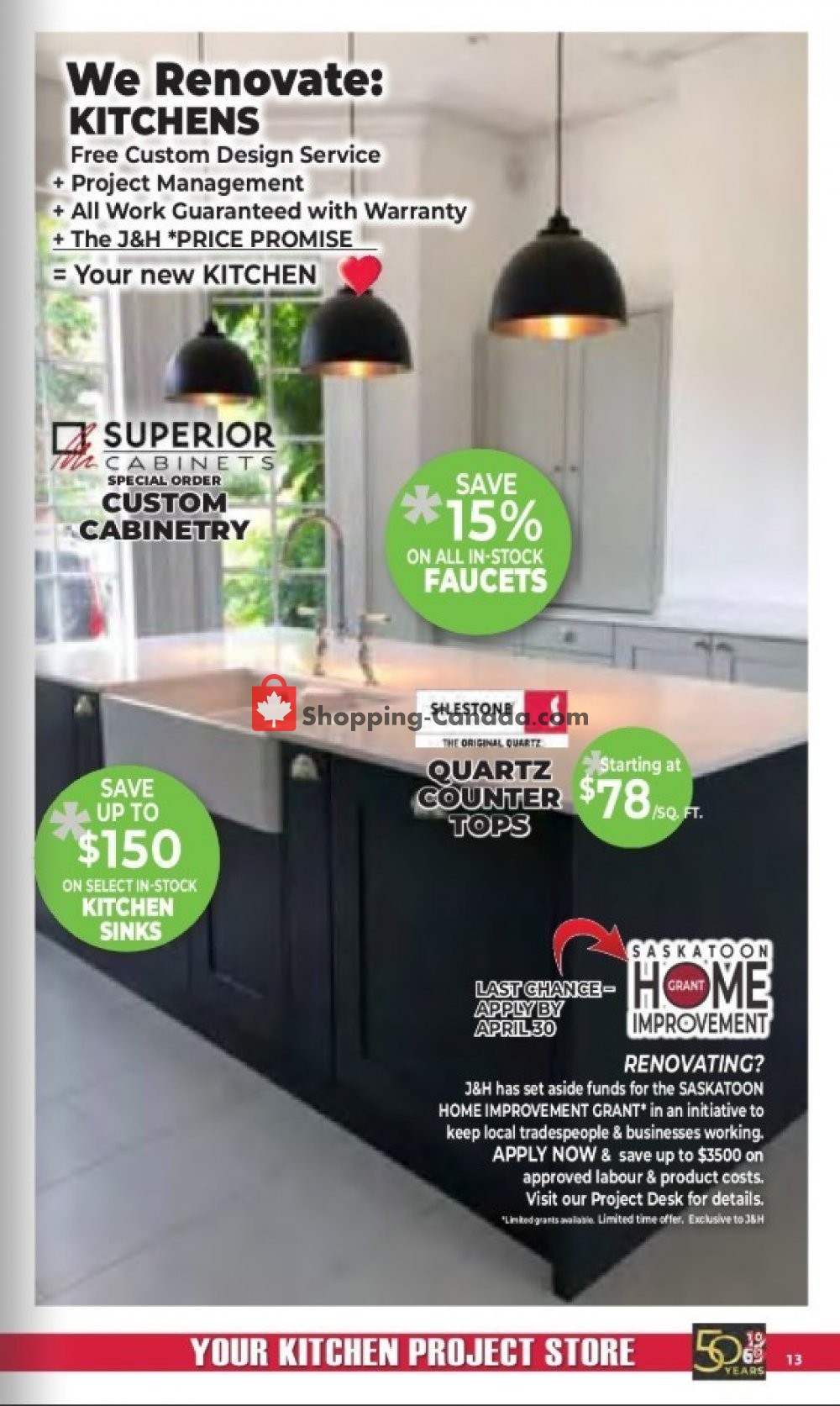 J&H Builder's Warehouse flyer from Wednesday April 17, 2019 to Tuesday April 30, 2019 - page 13