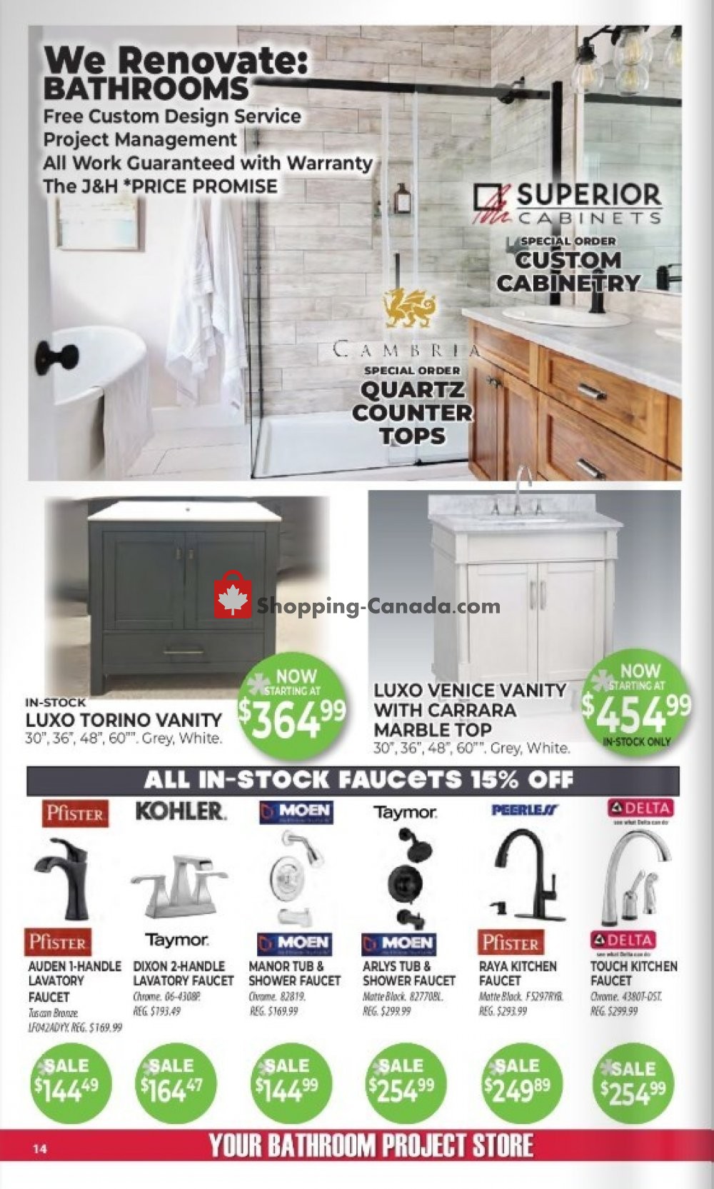 J&H Builder's Warehouse flyer from Wednesday June 26, 2019 to Tuesday July 16, 2019 - page 14