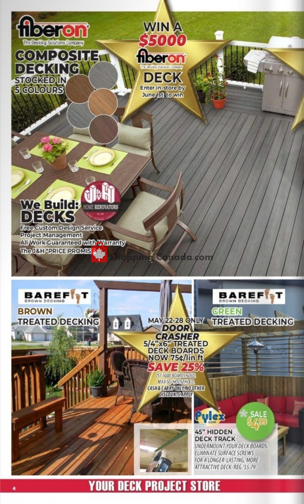 J&H Builder's Warehouse flyer from Wednesday May 15, 2019 to Tuesday May 28, 2019 - page 4