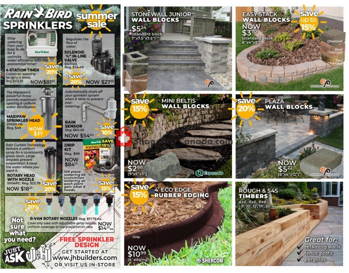 J&H Builder's Warehouse flyer from Thursday June 22, 2023 to Wednesday July 12, 2023 - page 3