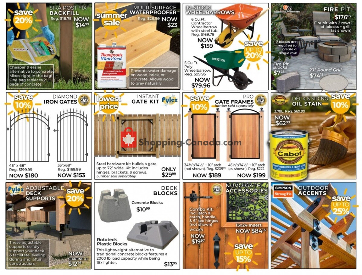 J&H Builder's Warehouse flyer from Thursday June 22, 2023 to Wednesday July 12, 2023 - page 6