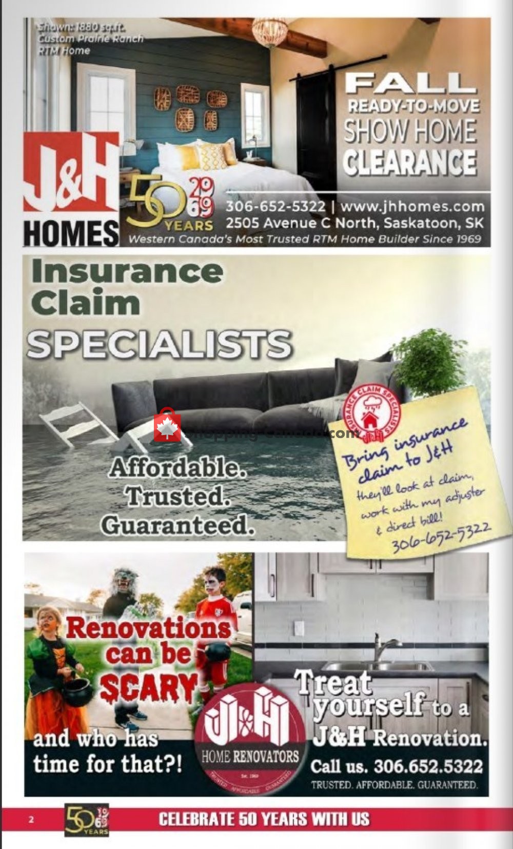 J&H Builder's Warehouse flyer from Wednesday October 2, 2019 to Tuesday November 5, 2019 - page 2