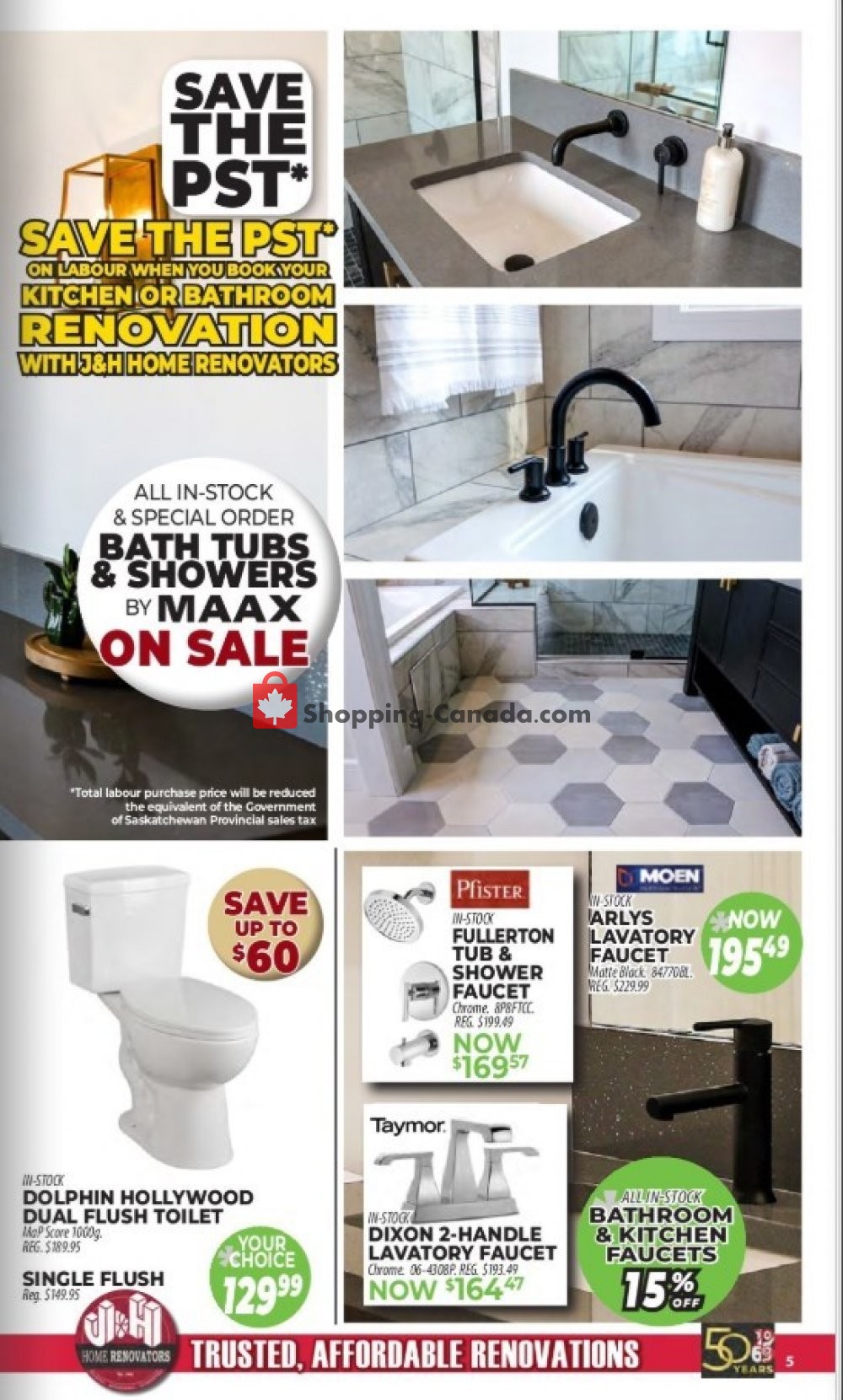 J&H Builder's Warehouse flyer from Wednesday October 2, 2019 to Tuesday November 5, 2019 - page 5