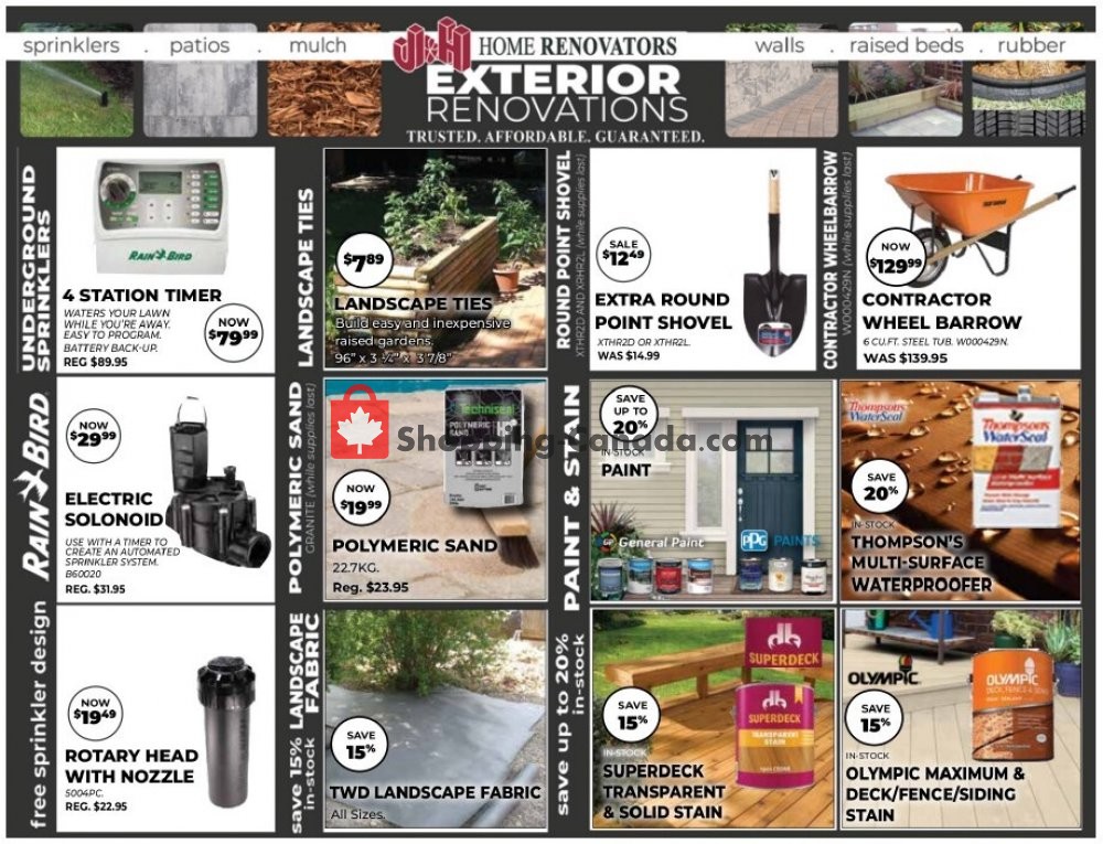 J&H Builder's Warehouse flyer from Friday July 31, 2020 to Wednesday August 19, 2020 - page 5