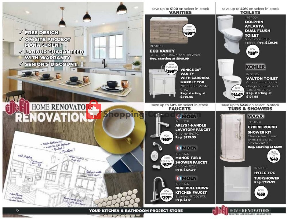 J&H Builder's Warehouse flyer from Friday July 31, 2020 to Wednesday August 19, 2020 - page 6