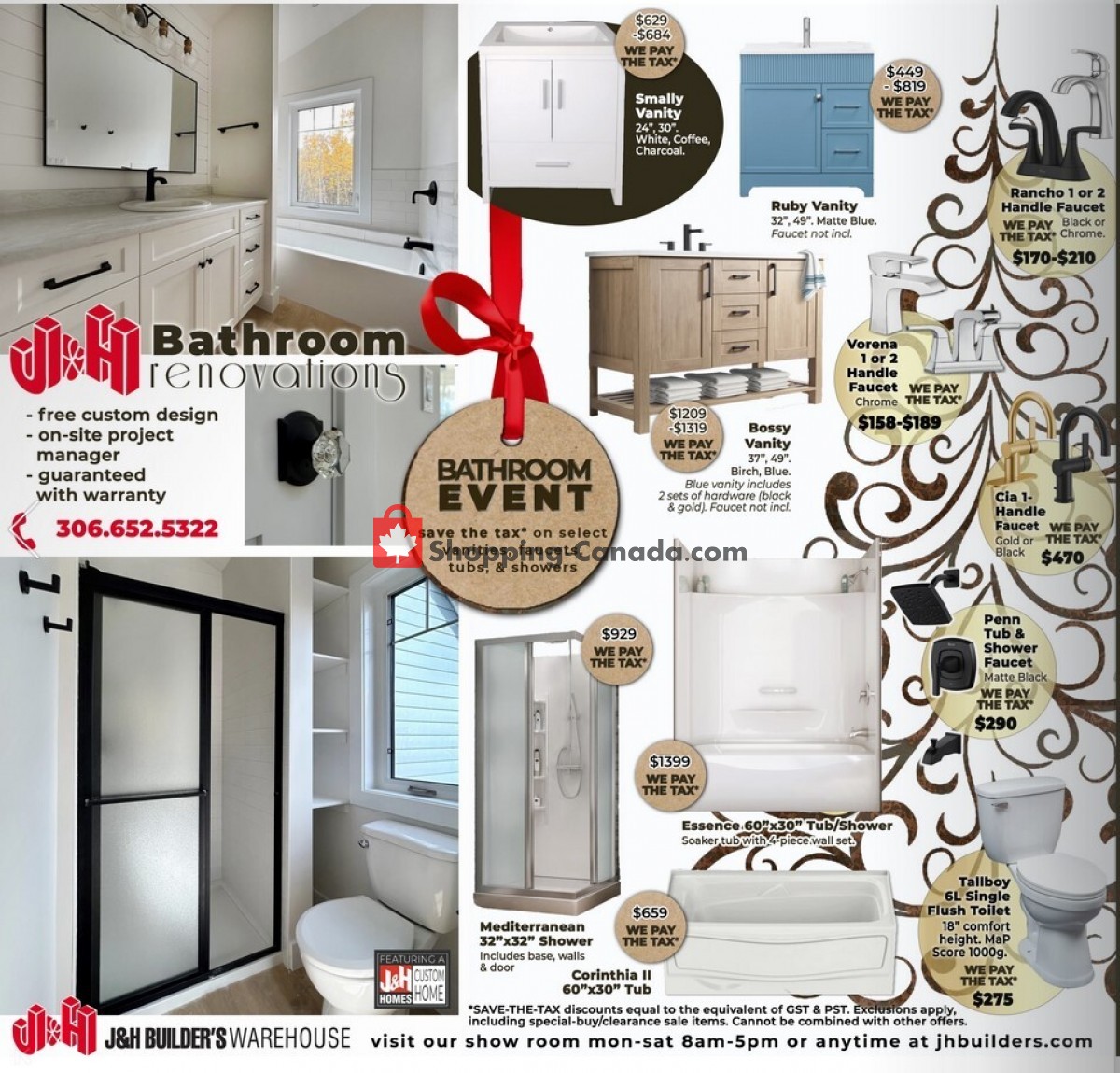 J&H Builder's Warehouse flyer from Friday November 3, 2023 to Wednesday December 20, 2023 - page 2