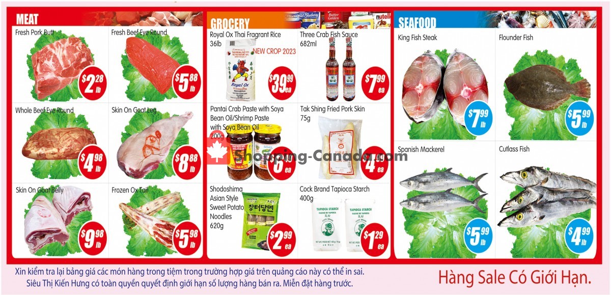 Jian Hing Supermarket flyer from Friday January 20, 2023 to Thursday January 26, 2023 - page 2