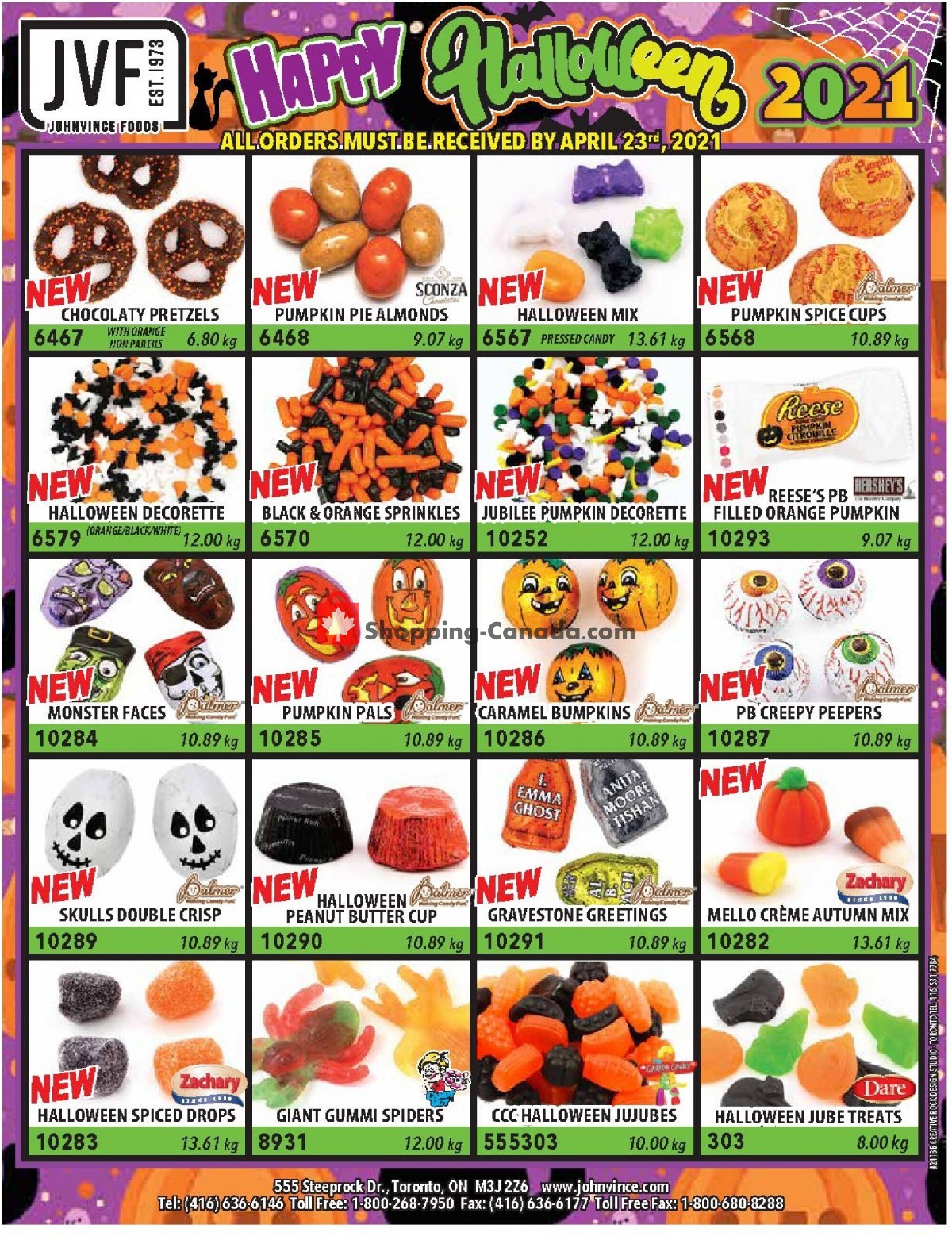 Johnvince Foods flyer from Sunday April 25, 2021 to Tuesday June 1, 2021 - page 1