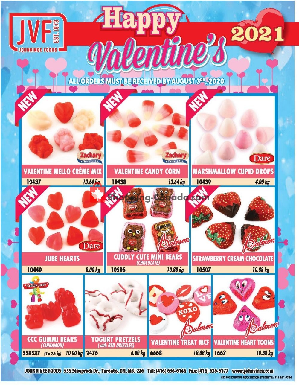 Johnvince Foods flyer from Friday July 3, 2020 to Monday August 3, 2020 - page 1