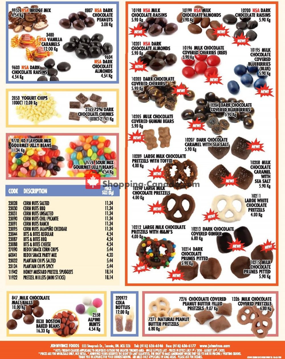 Johnvince Foods flyer from Wednesday July 1, 2020 to Monday August 31, 2020 - page 4