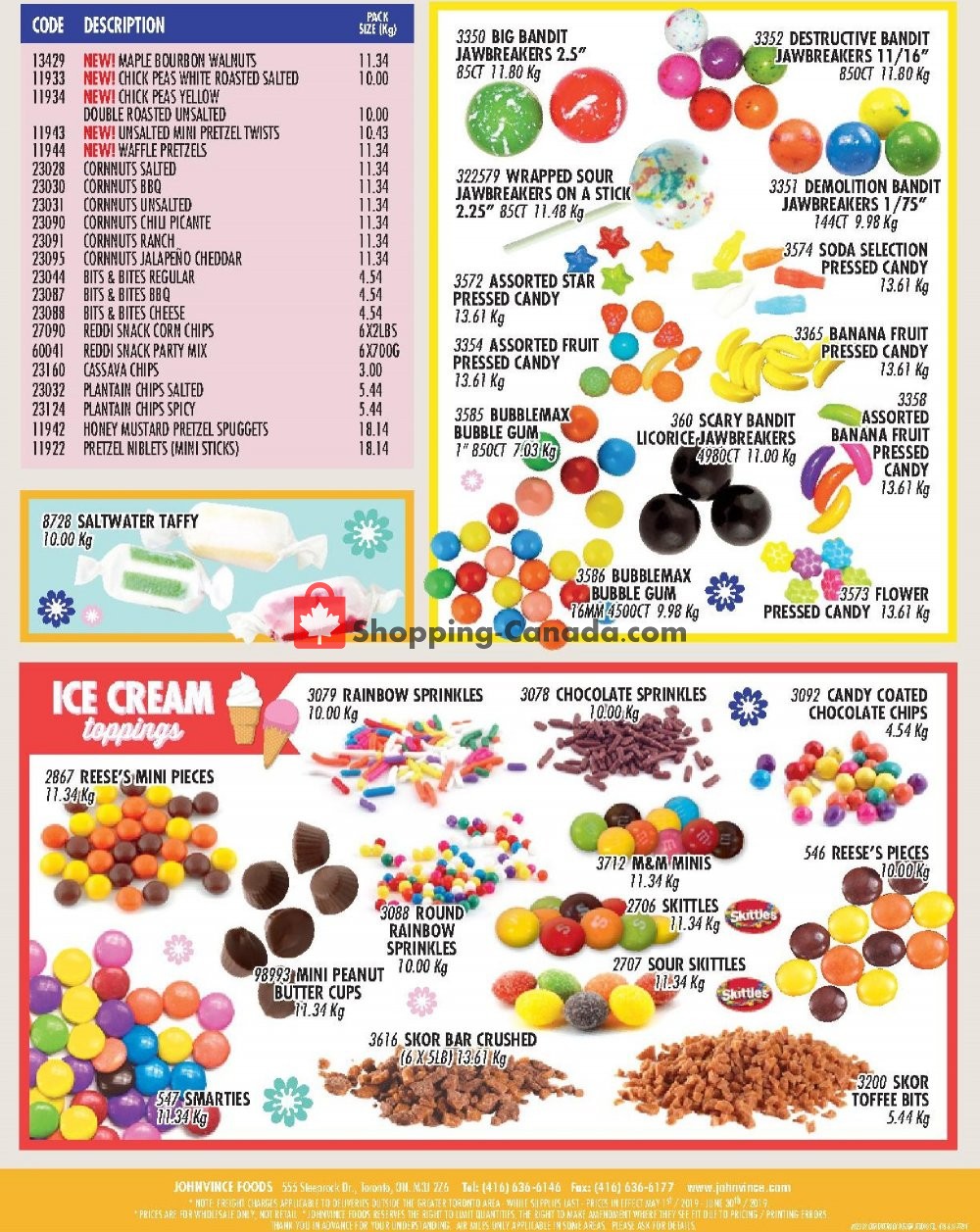 Johnvince Foods flyer from Wednesday May 1, 2019 to Sunday June 30, 2019 - page 4