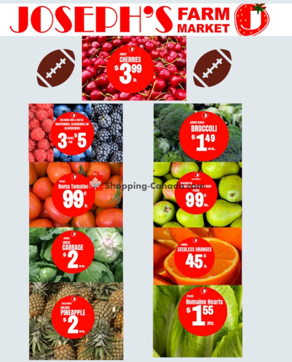 Joseph's Farm Market flyer from Saturday February 2, 2019 to Monday February 4, 2019 - page 1