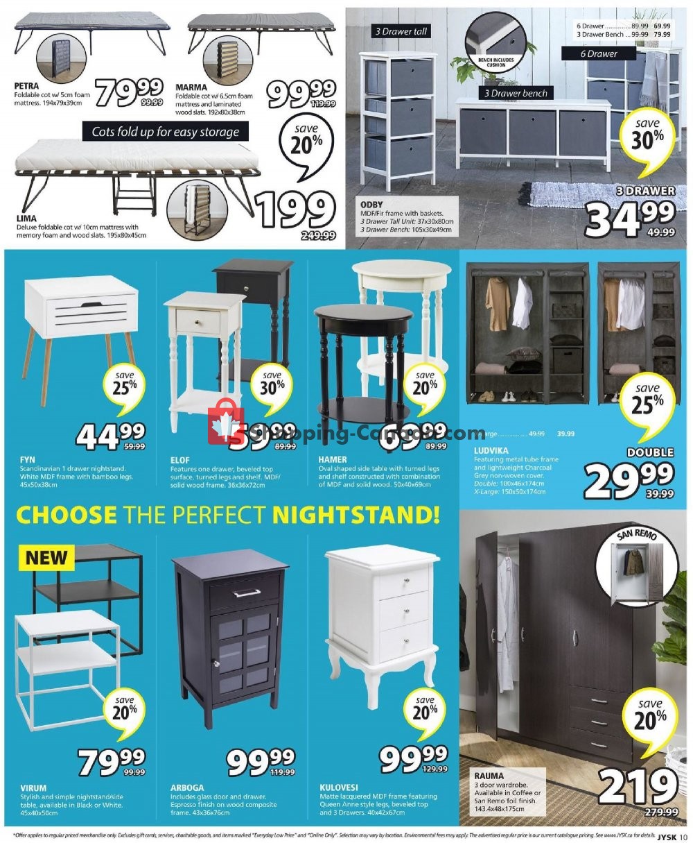 JYSK flyer from Thursday March 7, 2019 to Wednesday March 13, 2019 - page 11