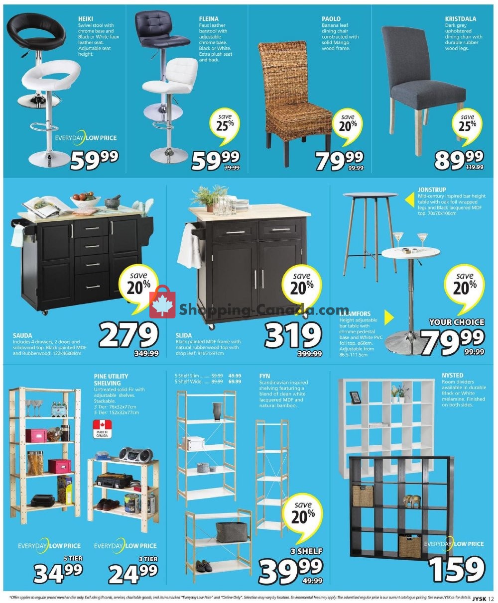 JYSK flyer from Thursday March 7, 2019 to Wednesday March 13, 2019 - page 13