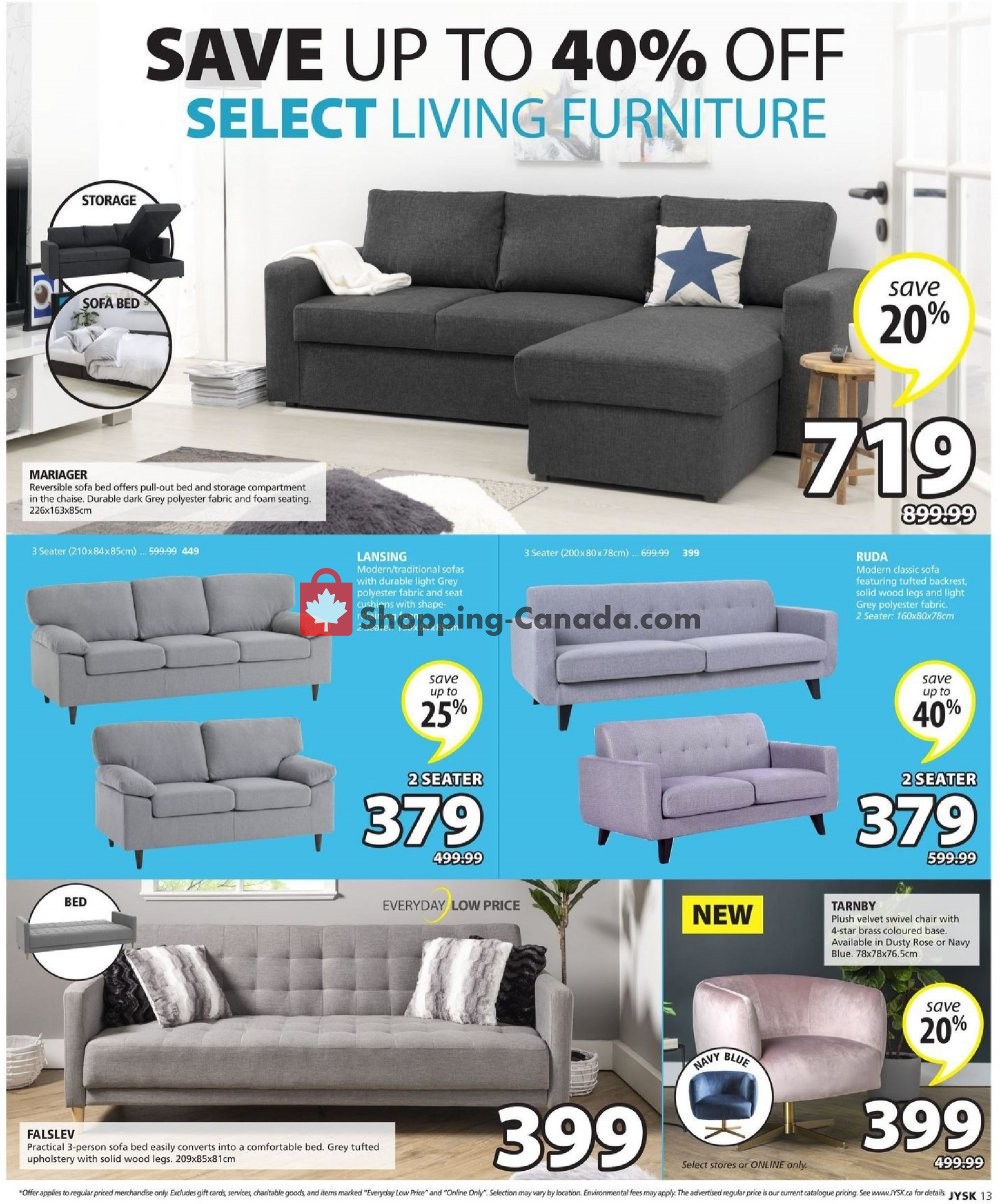 JYSK flyer from Thursday March 7, 2019 to Wednesday March 13, 2019 - page 14