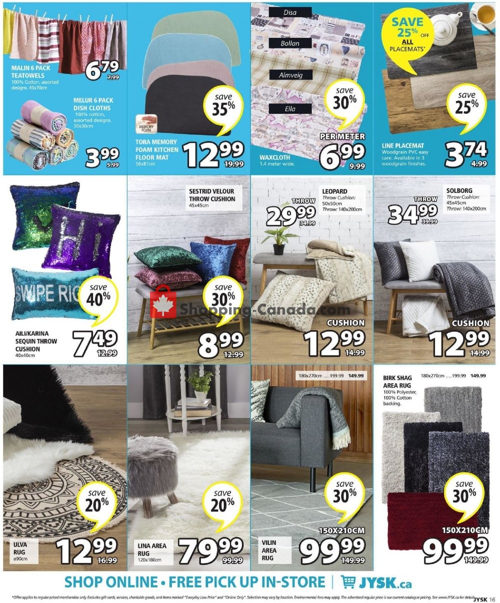 JYSK flyer from Thursday March 7, 2019 to Wednesday March 13, 2019 - page 17