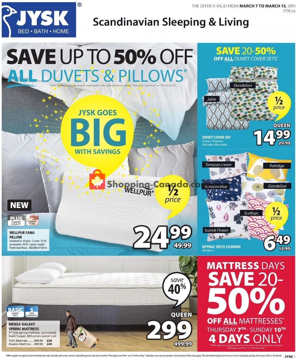 JYSK flyer from Thursday March 7, 2019 to Wednesday March 13, 2019 - page 2
