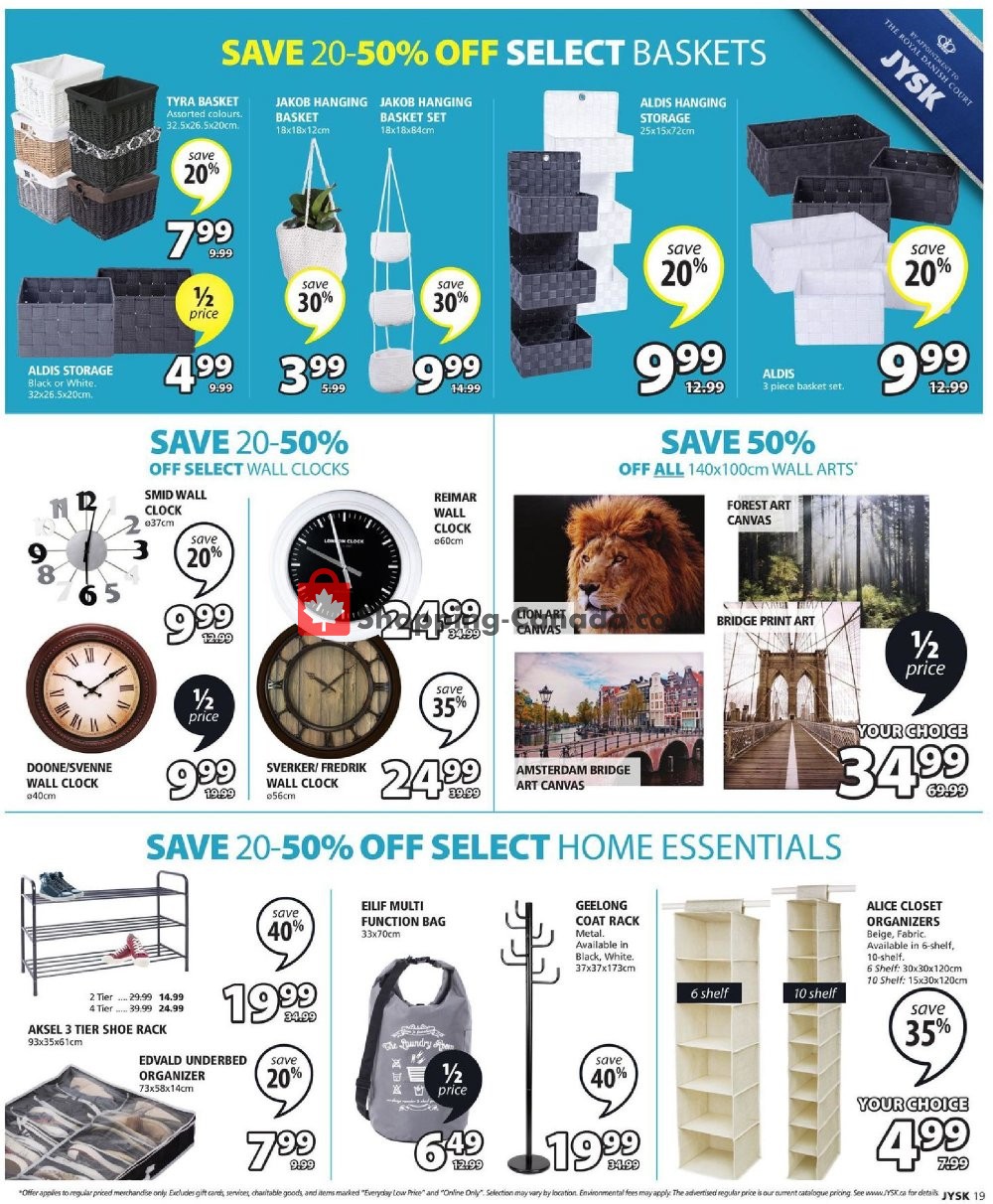 JYSK flyer from Thursday March 7, 2019 to Wednesday March 13, 2019 - page 20