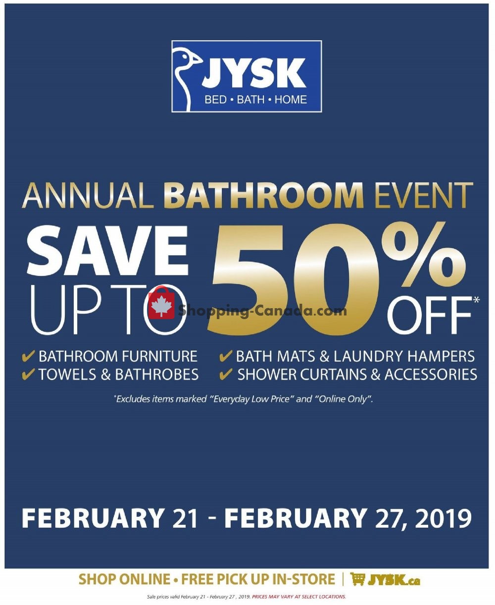 JYSK flyer from Thursday February 21, 2019 to Wednesday February 27, 2019 - page 10