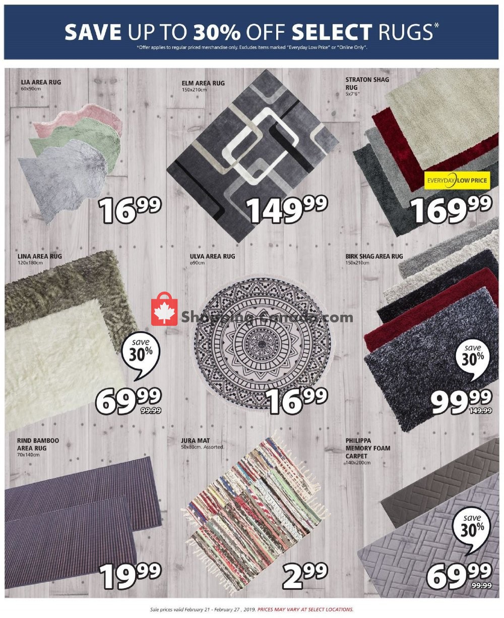 JYSK flyer from Thursday February 21, 2019 to Wednesday February 27, 2019 - page 12