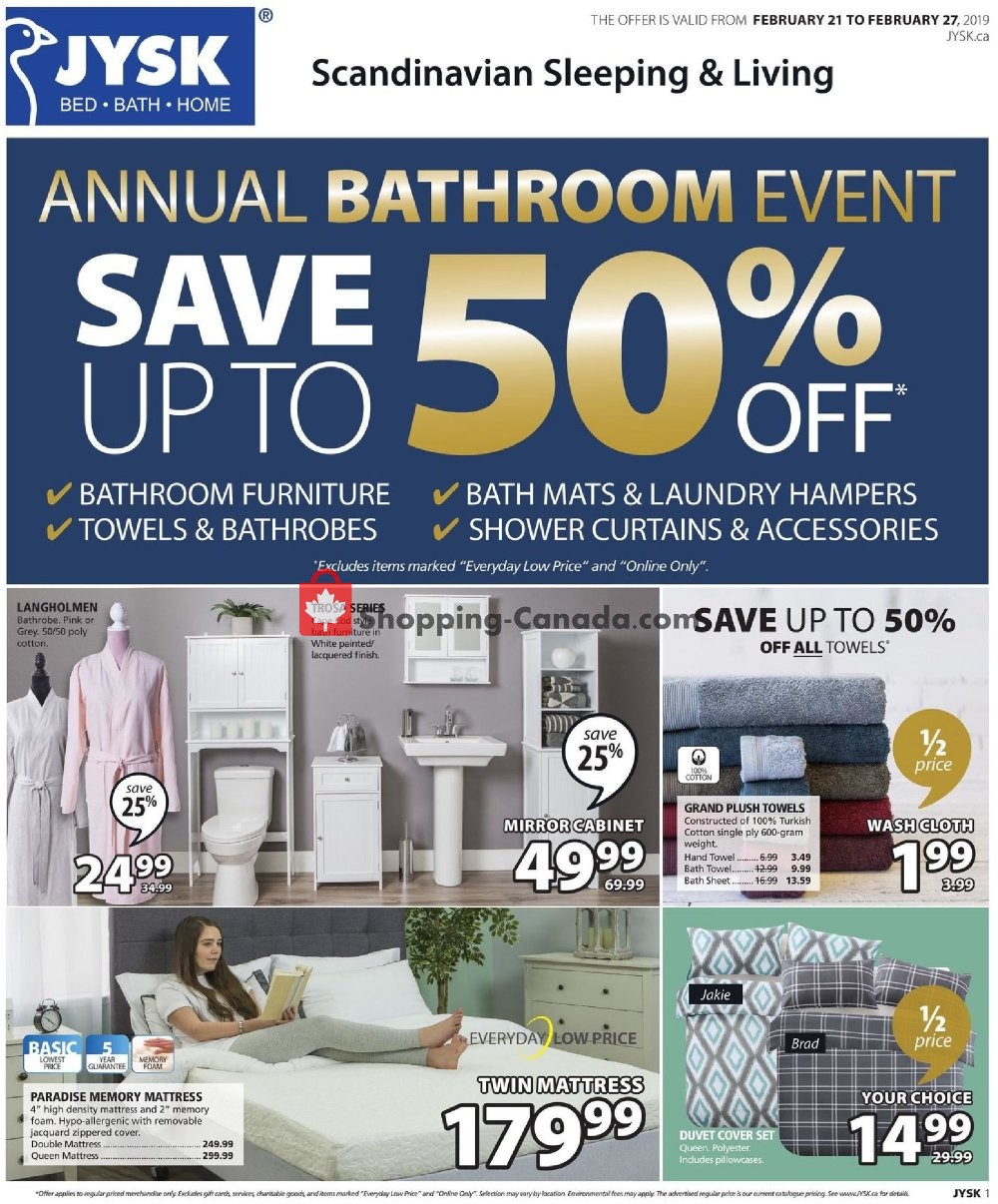 JYSK flyer from Thursday February 21, 2019 to Wednesday February 27, 2019 - page 2