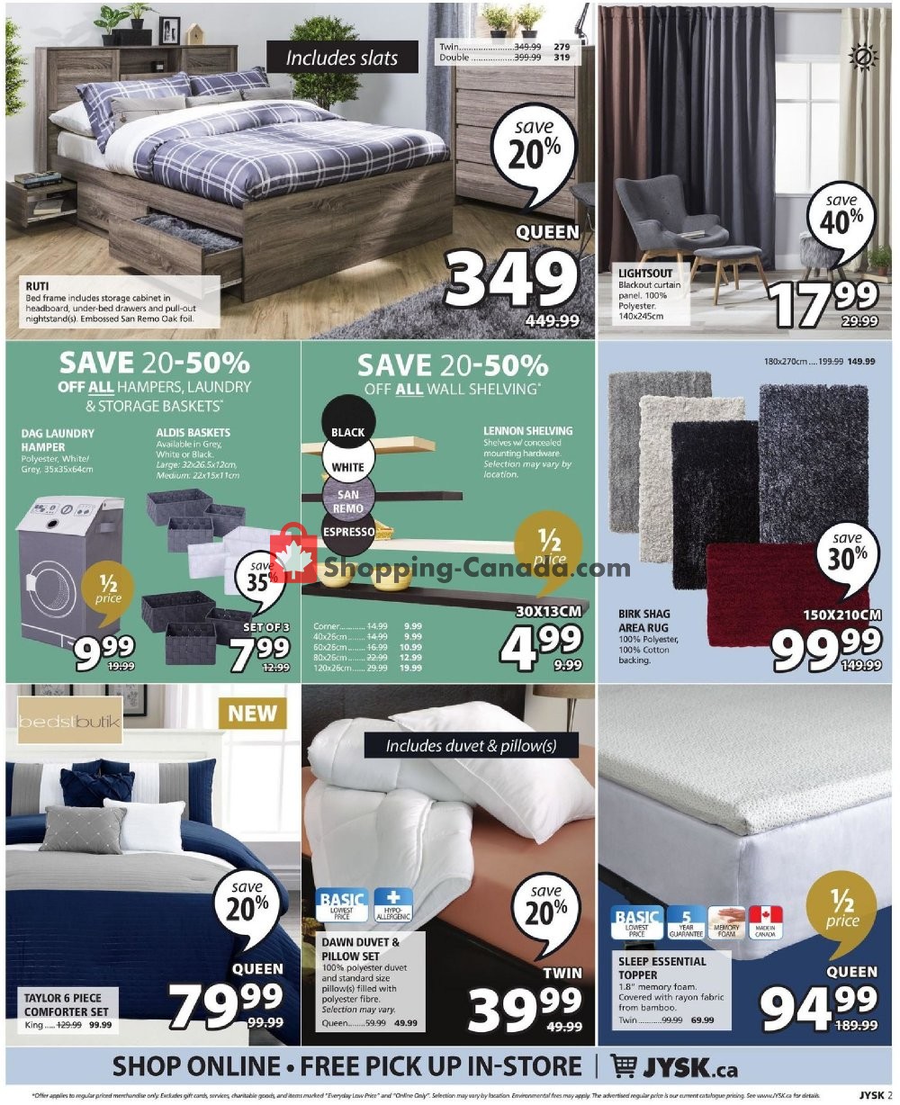 JYSK flyer from Thursday February 21, 2019 to Wednesday February 27, 2019 - page 3