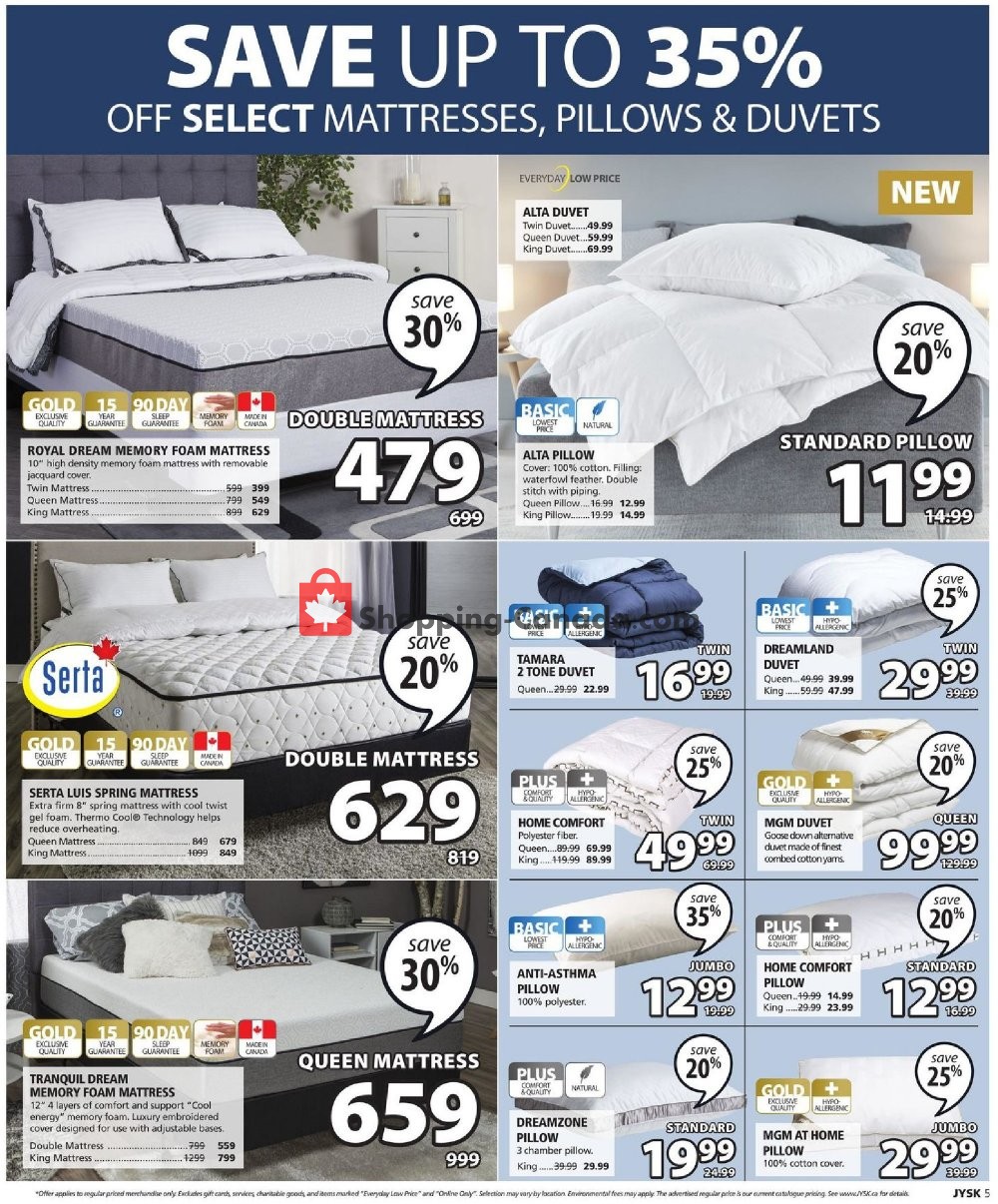 JYSK flyer from Thursday February 21, 2019 to Wednesday February 27, 2019 - page 6