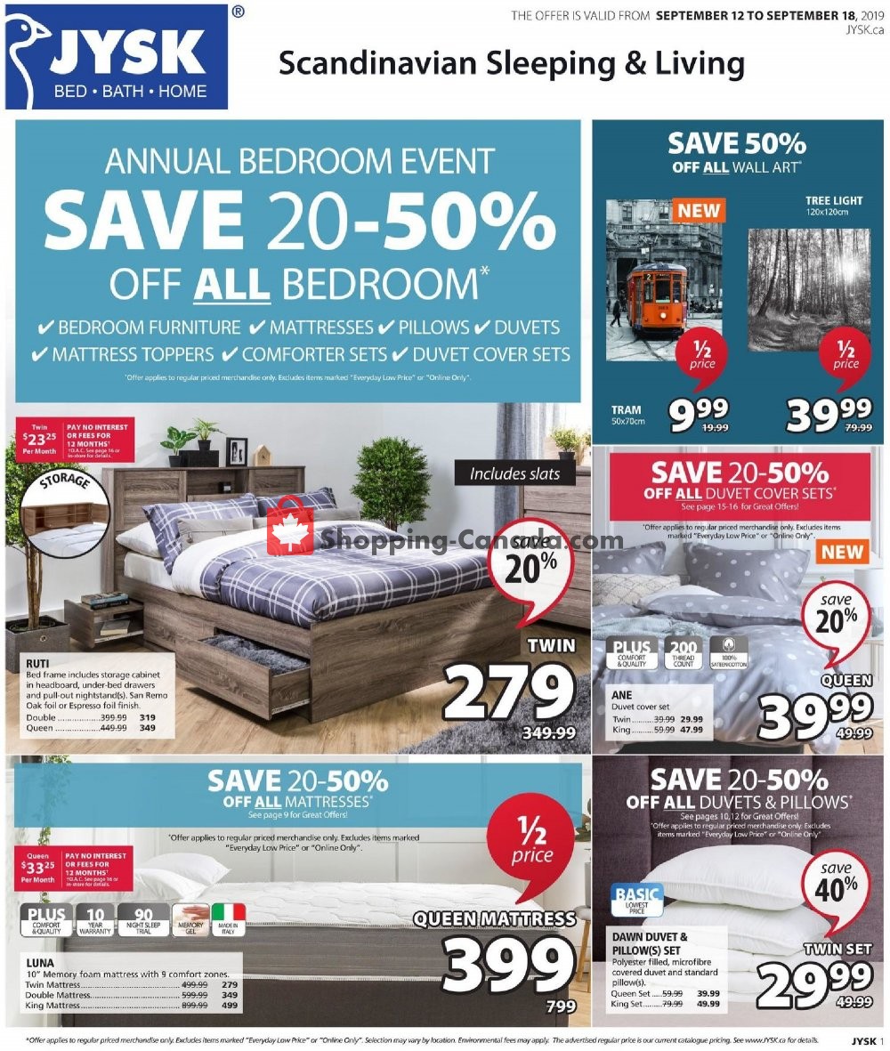 JYSK flyer from Thursday September 12, 2019 to Wednesday September 18, 2019 - page 2