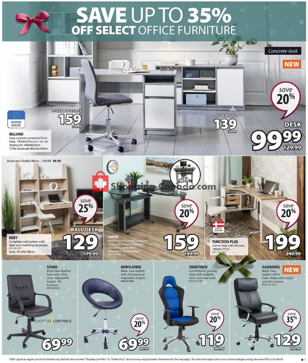 JYSK flyer from Thursday November 7, 2019 to Wednesday November 13, 2019 - page 11