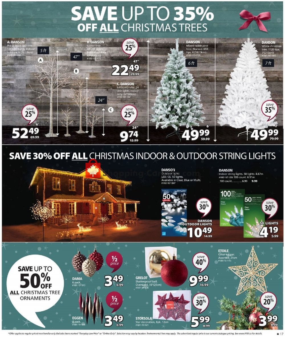 JYSK flyer from Thursday November 7, 2019 to Wednesday November 13, 2019 - page 17