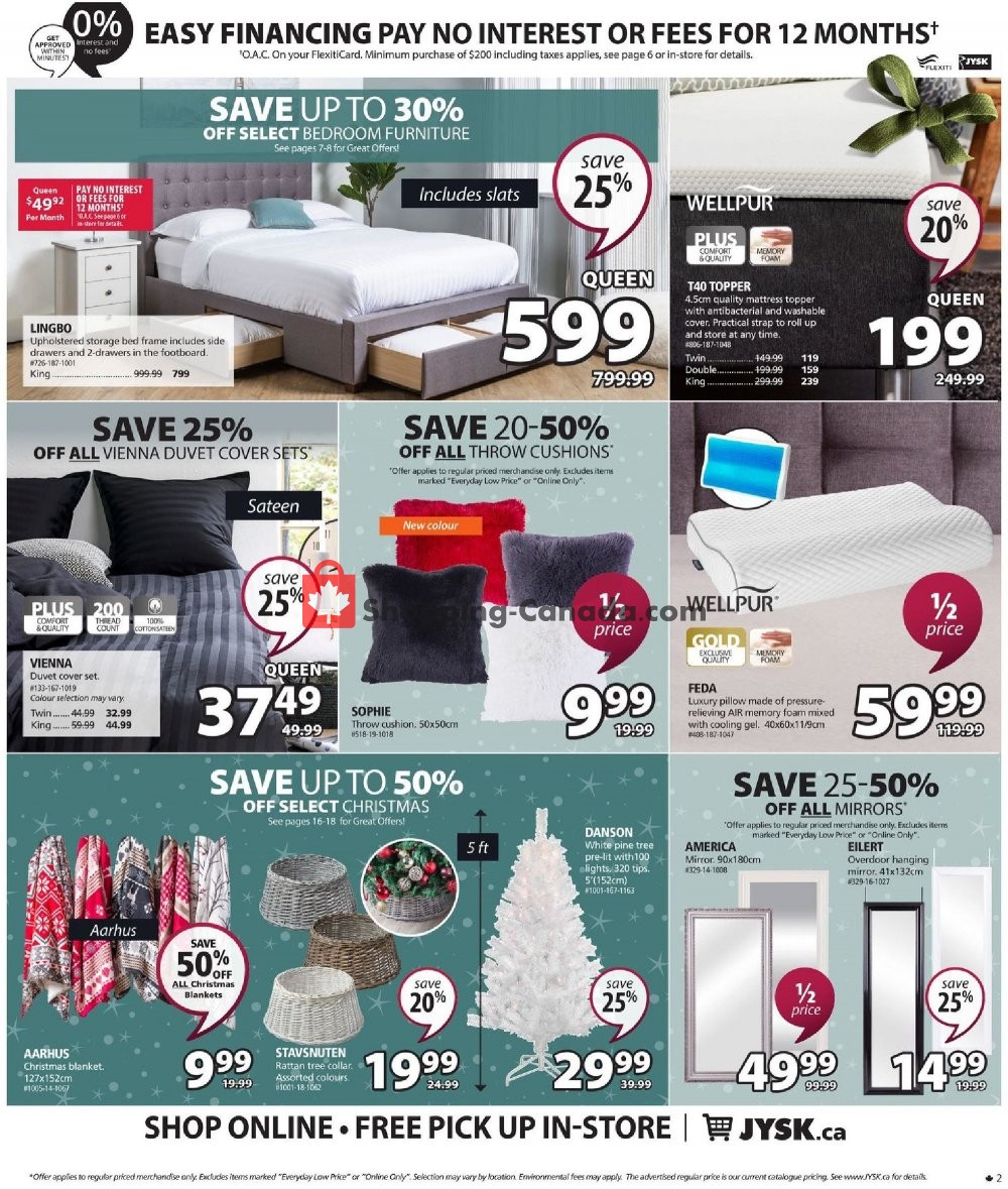 JYSK flyer from Thursday November 7, 2019 to Wednesday November 13, 2019 - page 2